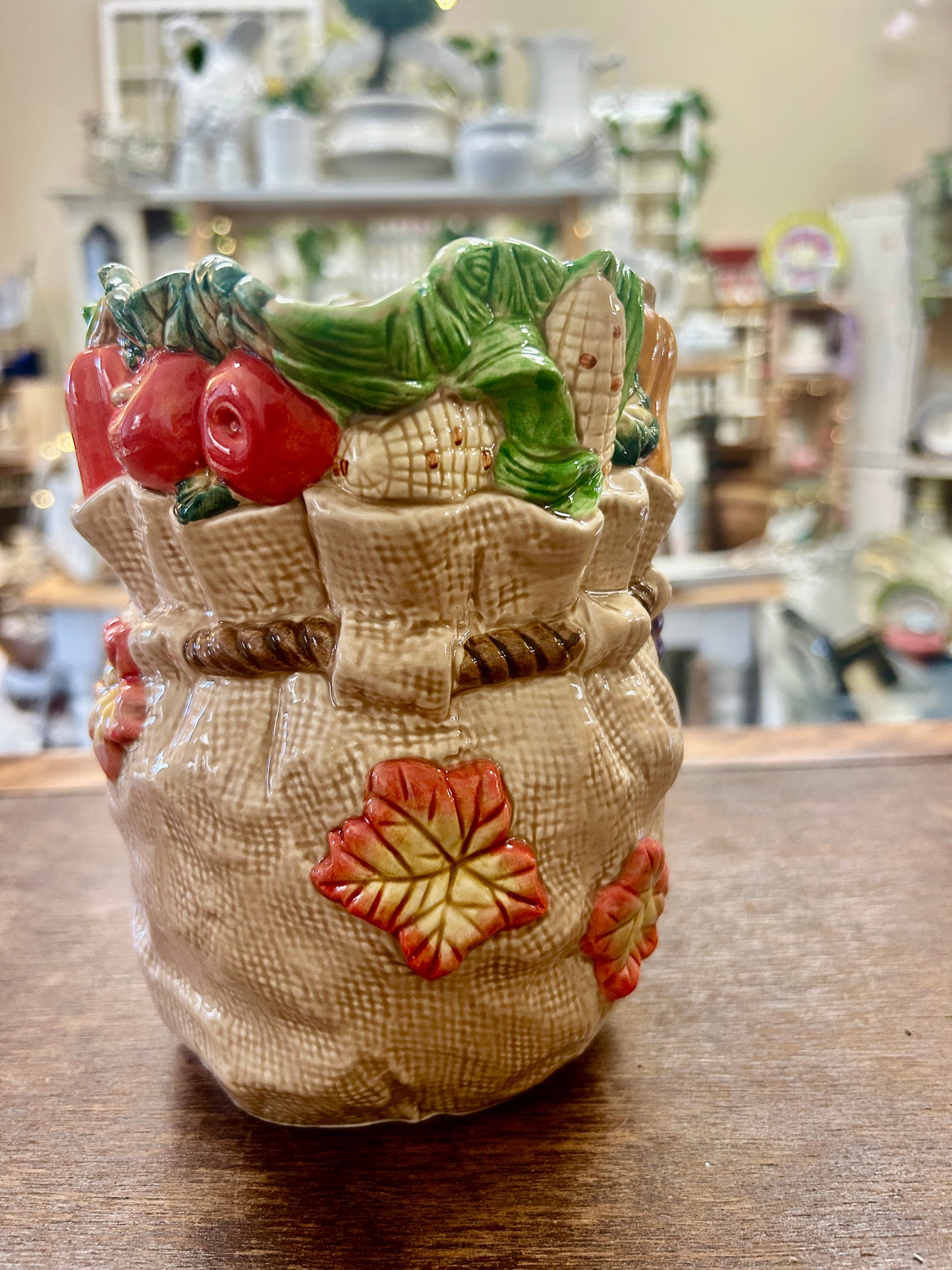 Multicolor WCL Fruit & Vegetable Pitcher, 6 3/4"
