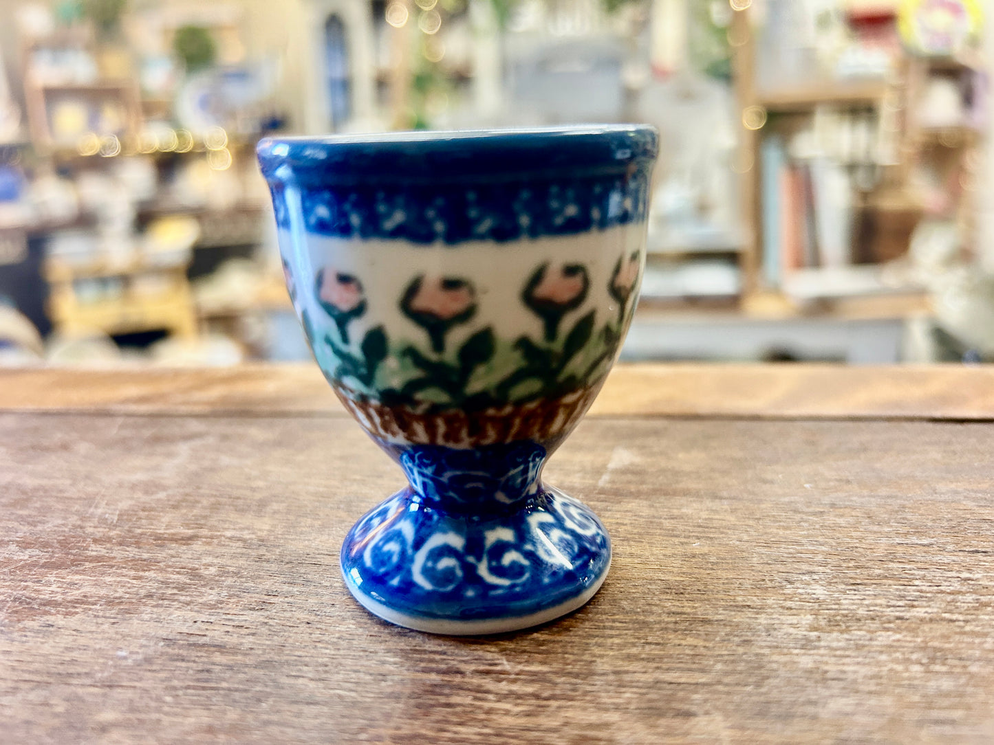 Ceramika Polish Pottery Egg Cup