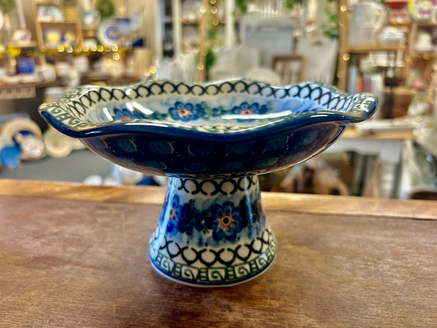 UNIKAT Pedestal Bowl - Pasierbiewicz