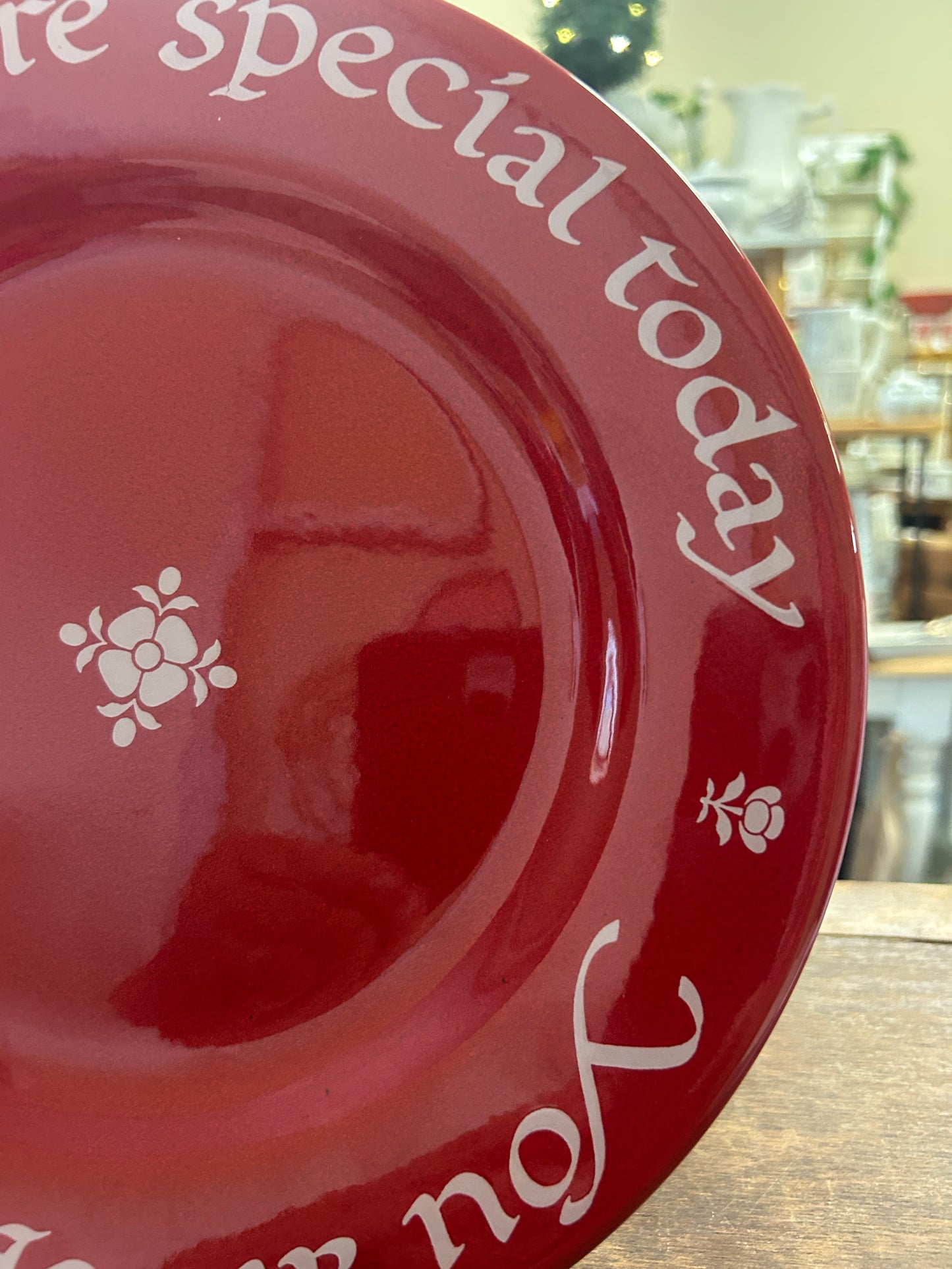 Red Plate Co You Are Special W. Germany, 10 1/2"