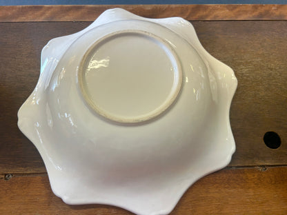 White Serving Bowl, 13 1/4"