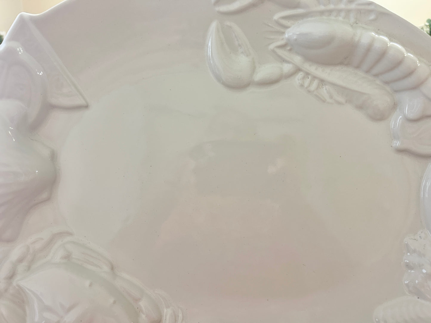 Studio Nova White Seafood Platter, 18"