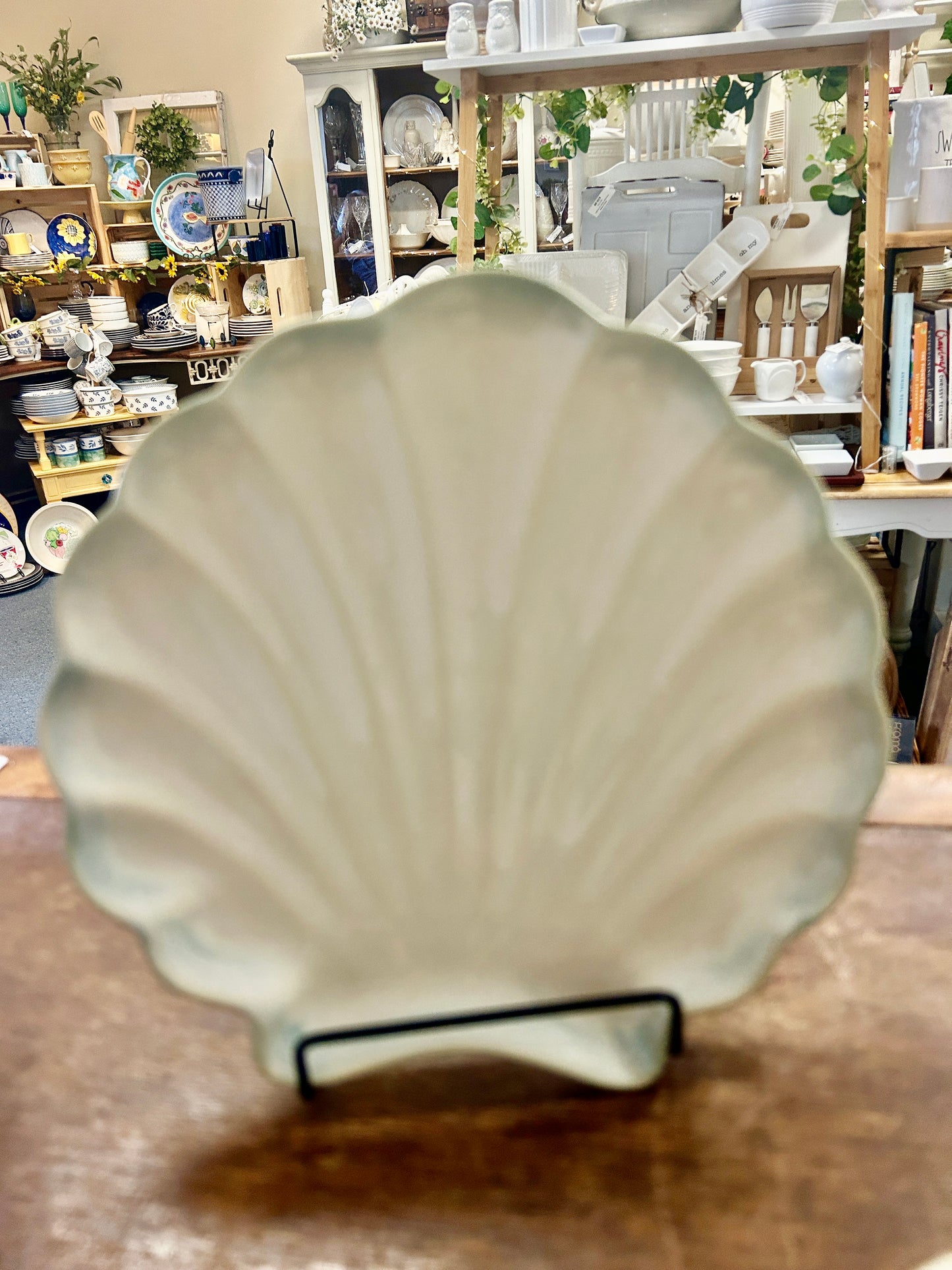 Blue & White Home Studio Shoreline Plate, 8 1/4"