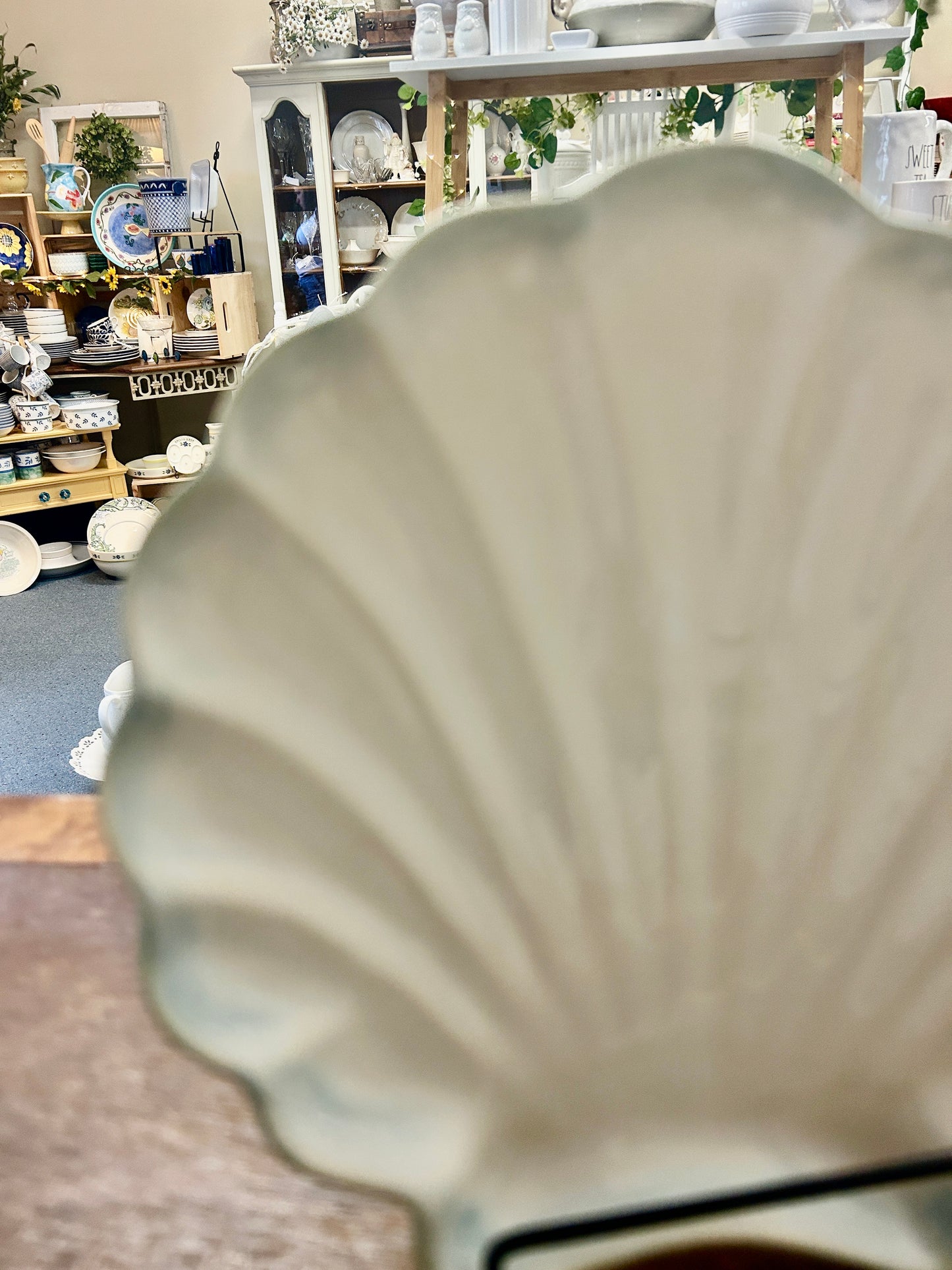 Blue & White Home Studio Shoreline Plate, 8 1/4"