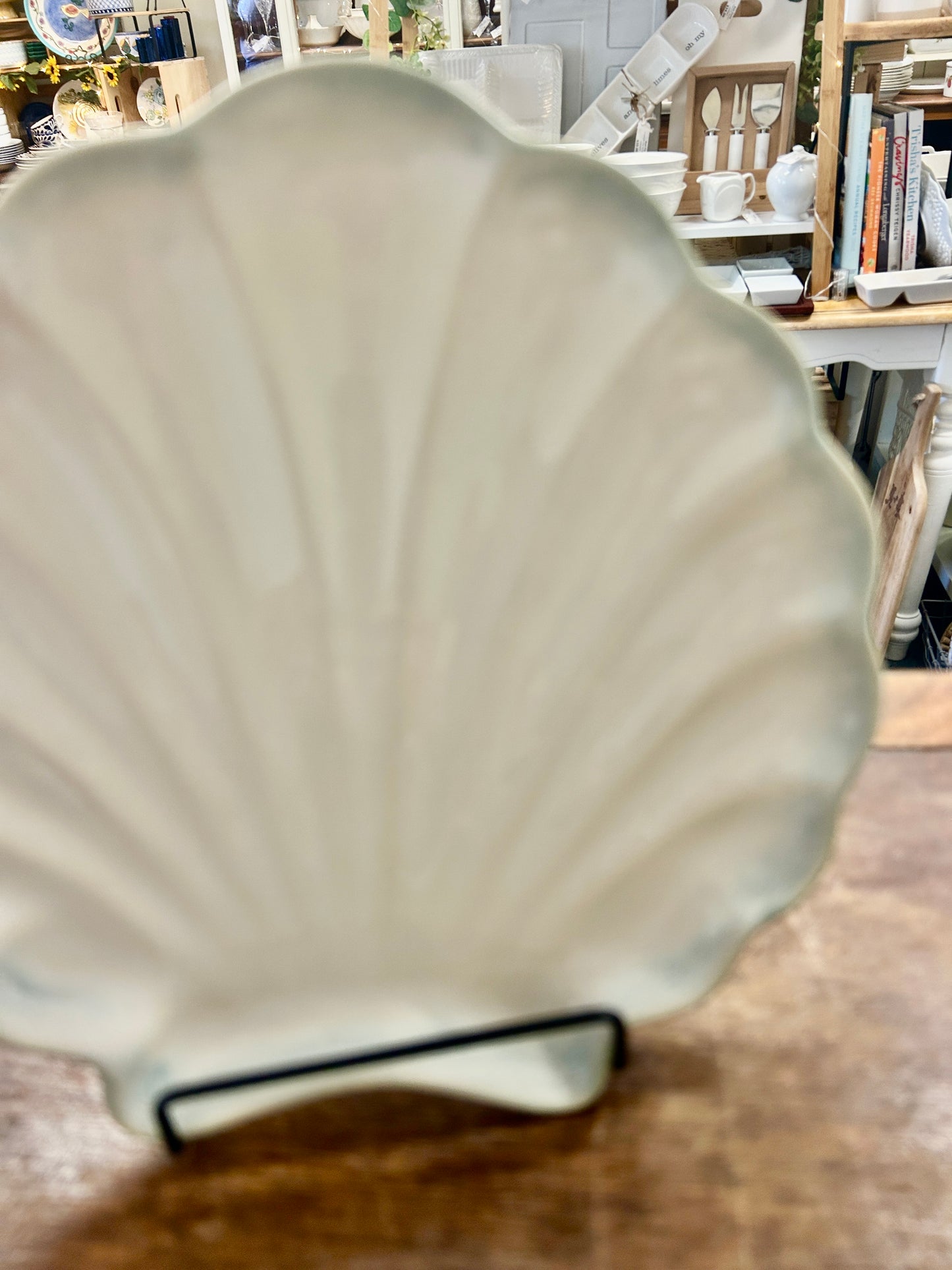 Blue & White Home Studio Shoreline Plate, 8 1/4"