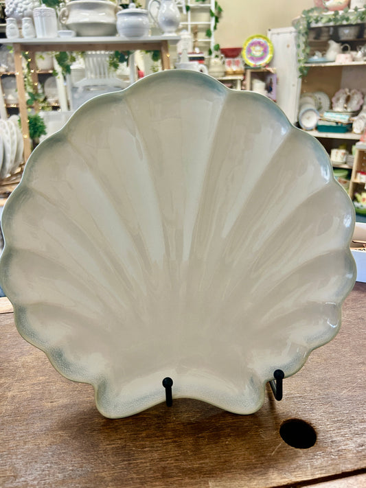 Blue & White Home Studio Shoreline Dinner Plate, 11"