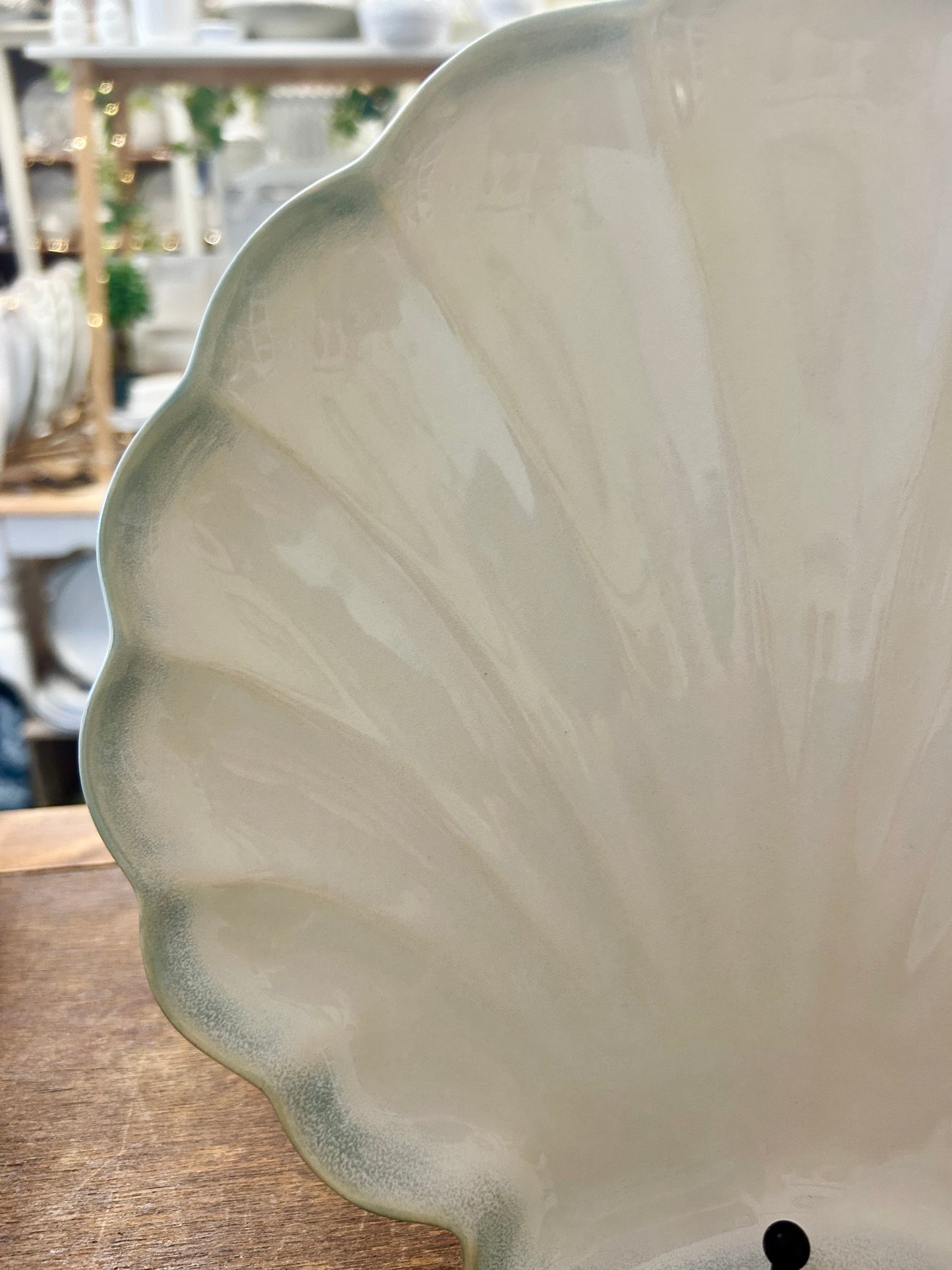 Blue & White Home Studio Shoreline Dinner Plate, 11"