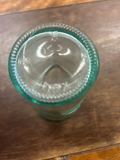 Green Amici Cow Glass Italy, 5"