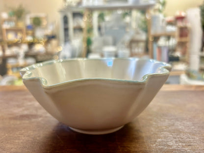Blue & White Home Studio Seashell Bowl, 6 1/2"