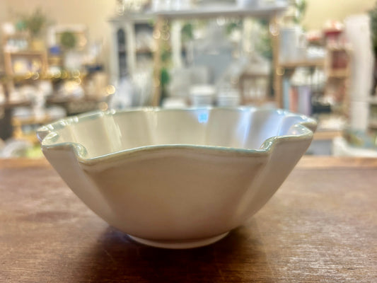 Blue & White Home Studio Seashell Bowl, 6 1/2"