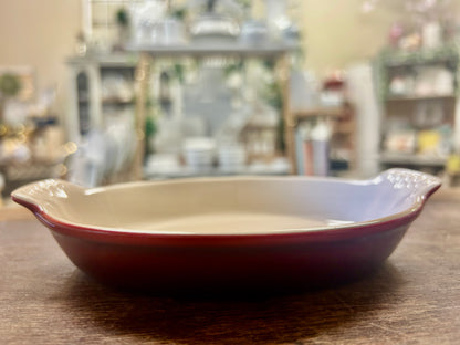 Le Creuset Red Oval Baker 6 oz., 6 ounces