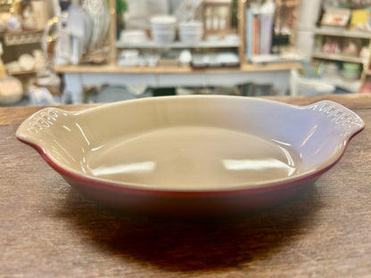 Le Creuset Red Oval Baker 6 oz., 6 ounces