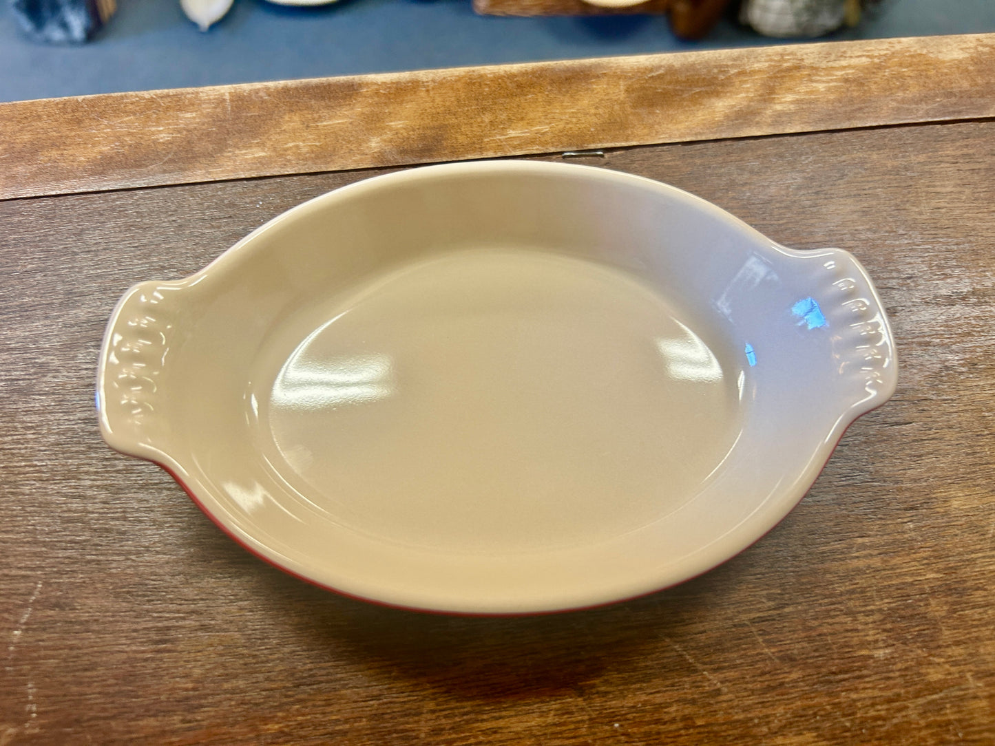 Le Creuset Red Oval Baker 6 oz., 6 ounces