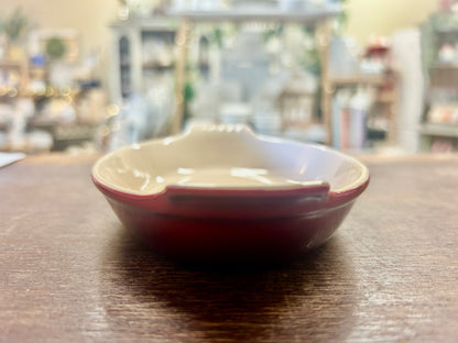 Le Creuset Red Oval Baker 6 oz., 6 ounces