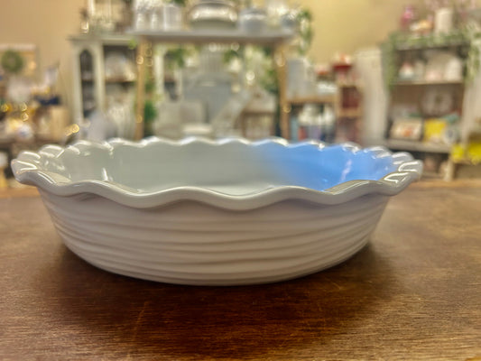 Cordon Bleu White Pie Plate, 9 3/4"