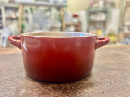 Le Creuset Red Stoneware Crock 8 oz., 8 ounces