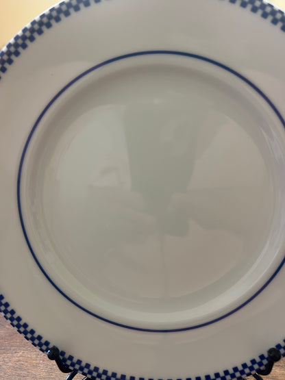 Blue & White Williams Sonoma RARE NEW Brasserie Plate Japan, 9"