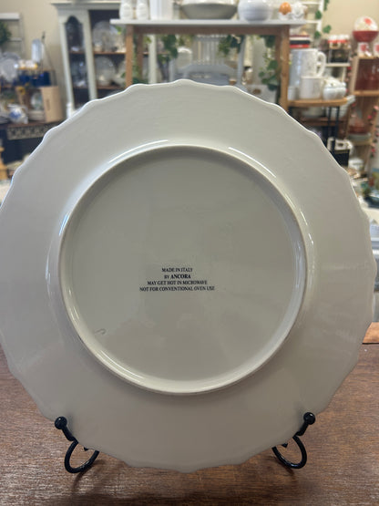 Ancora Salmon Plate Italy, 11"