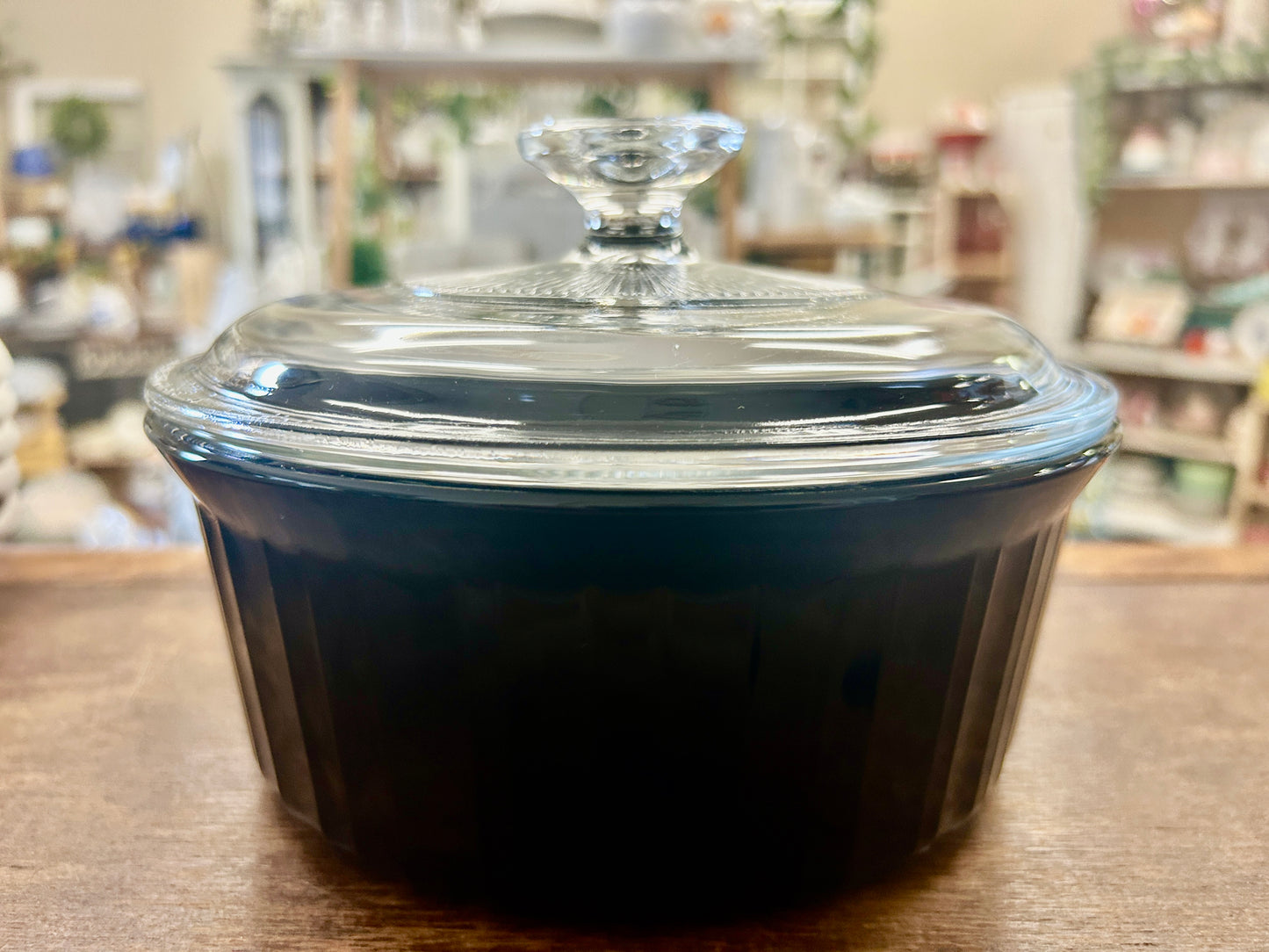 Black Corningware 1.6L Baker w/Lid, 1.6 L