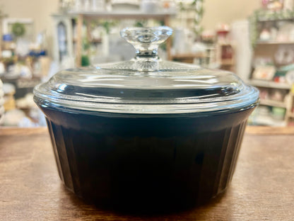 Black Corningware 1.6L Baker w/Lid, 1.6 L