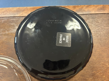 Black Corningware 1.6L Baker w/Lid, 1.6 L