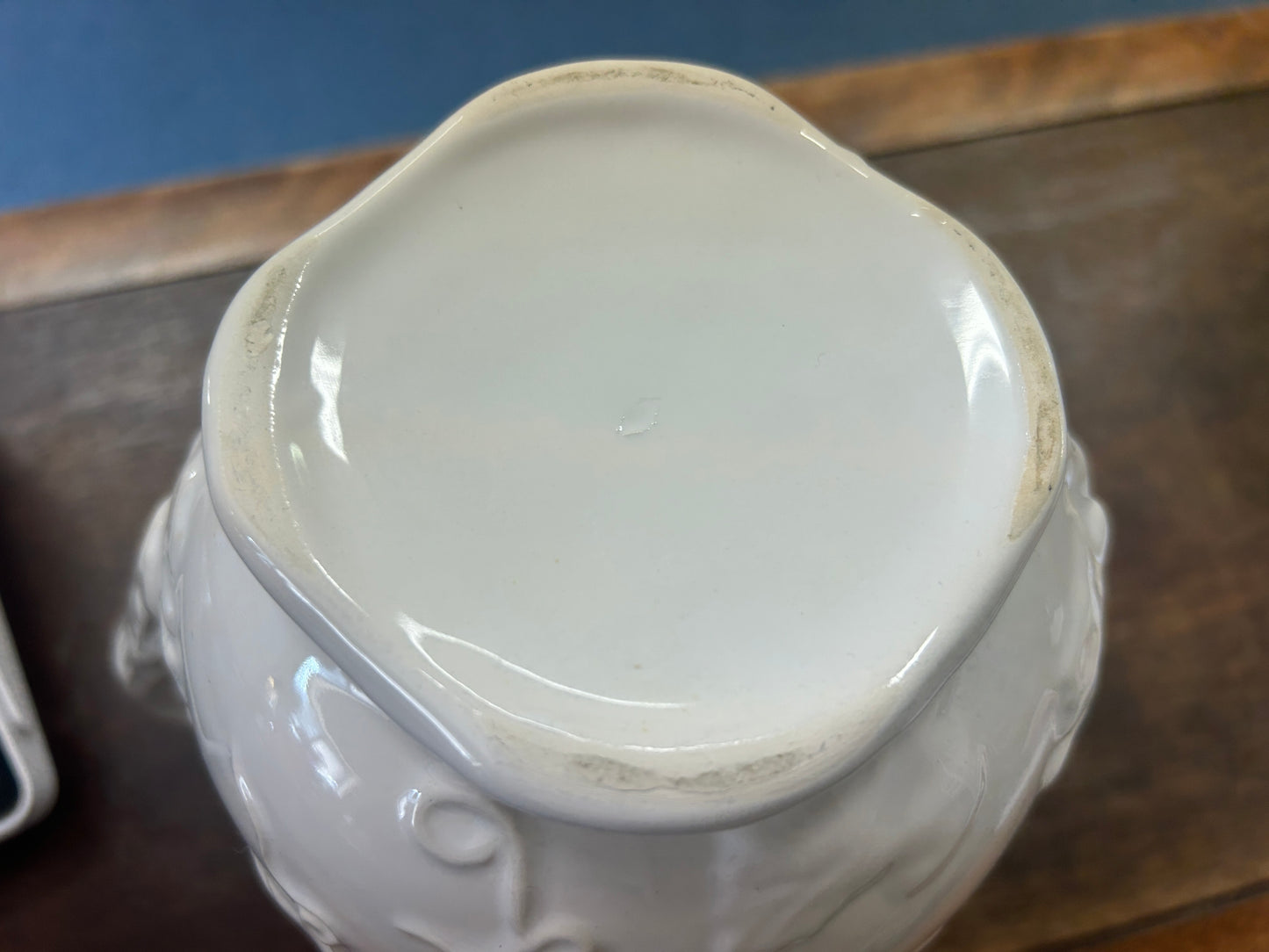 Jay Willfred White Grapes Pitcher, 7 1/2"