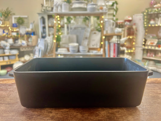 Black Staub Cast Iron Loaf Pan France, 9"
