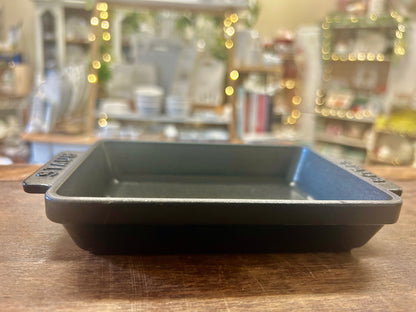 Black Staub Mini Cast Iron Rectangle, 5 1/2"