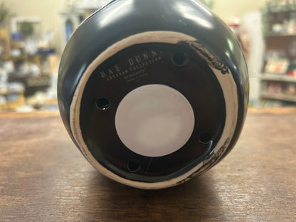 Rae Dunn NEW Black HOME Bird House, 7 1/2"