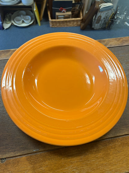Fiestaware Orange Bowl, 12"