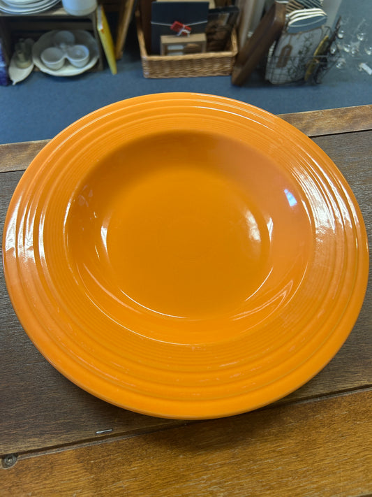 Fiestaware Orange Bowl, 12"