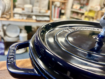 Staub Blue Oval 5.75 QT Rooster, 5.75 QT