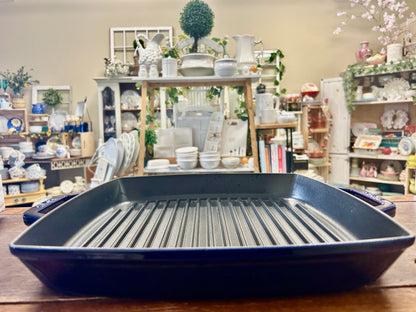 Staub Grill Pan Blue France, 13"