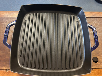 Staub Grill Pan Blue France, 13"