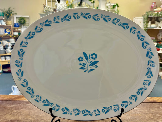 Blue & White  Symphony in Blue Platter, 14"