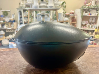 Black Staub Mussel Pot Dutch Oven, 11"