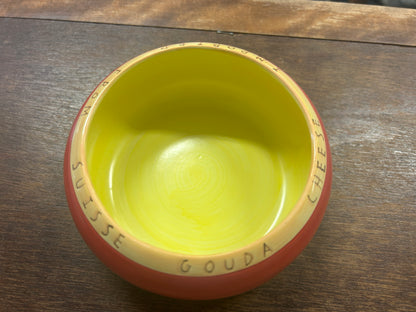 Red American Atelier Gouda Bowl, 5"