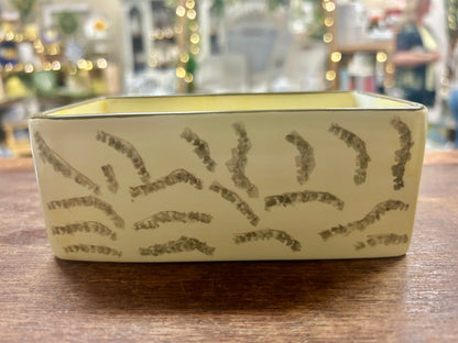 Yellow American Atelier Rectangle Bowl, 5 1/2"