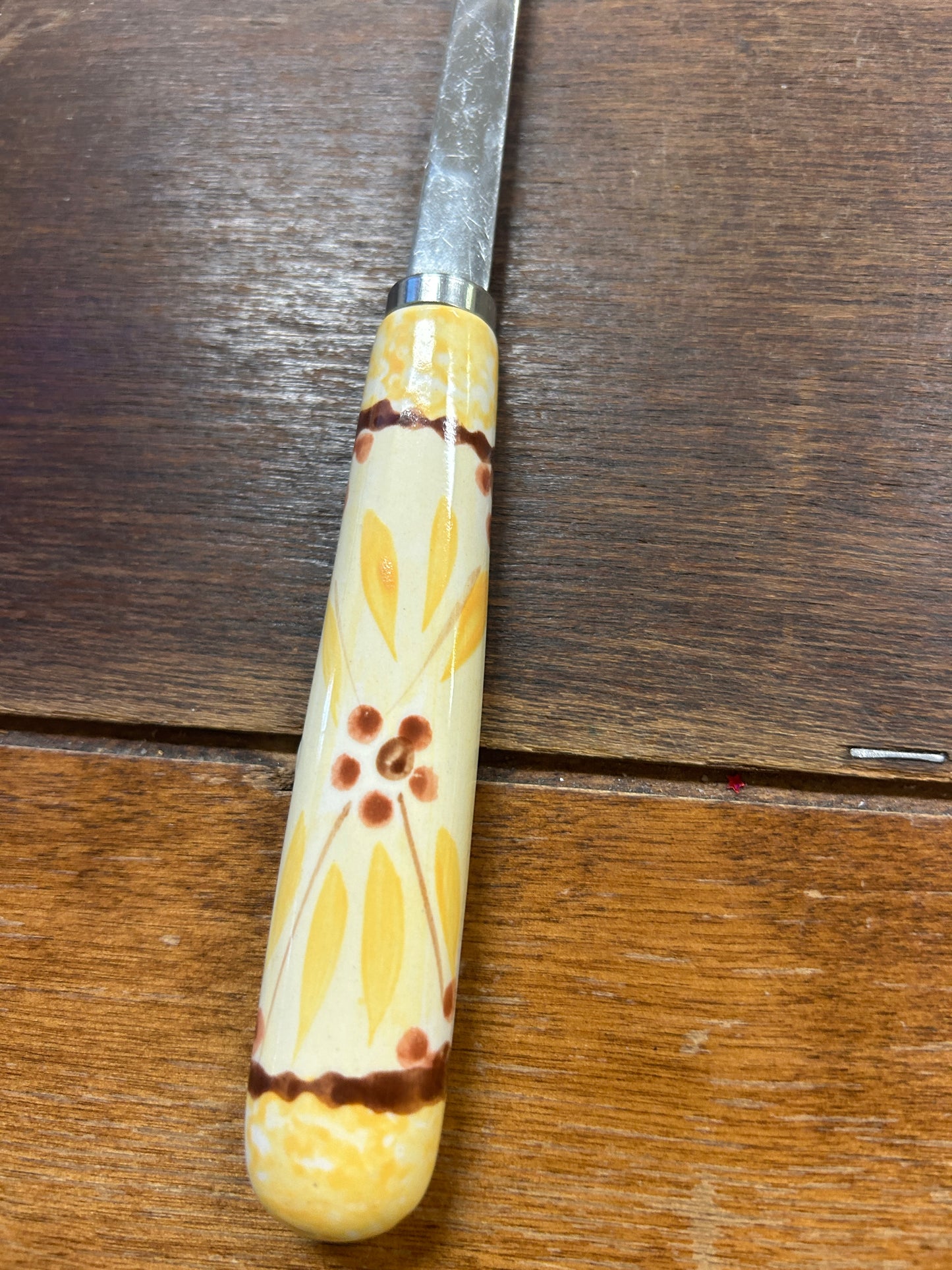Yellow Temptations Old World Pasta Spoon, 11"