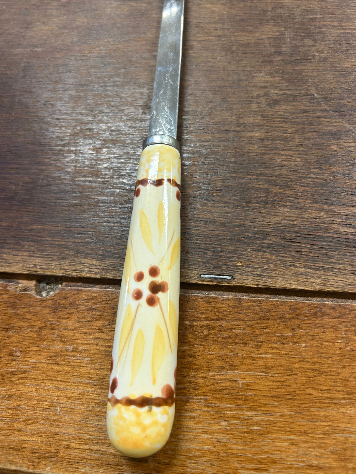 Yellow Temptations Old World Serving Spoon, 12 1/2"