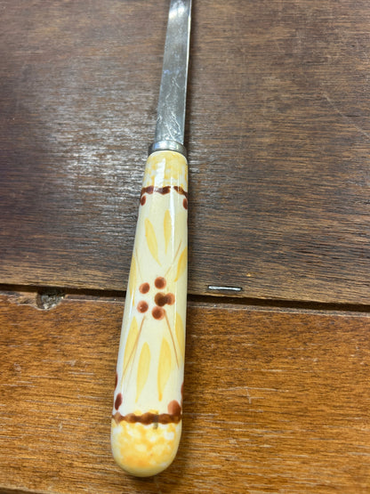 Yellow Temptations Old World Serving Spoon, 12 1/2"