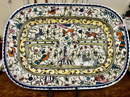 Multicolor Williams Sonoma Provence Platter Portugal, 20"