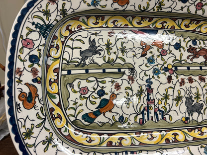 Multicolor Williams Sonoma Provence Platter Portugal, 20"