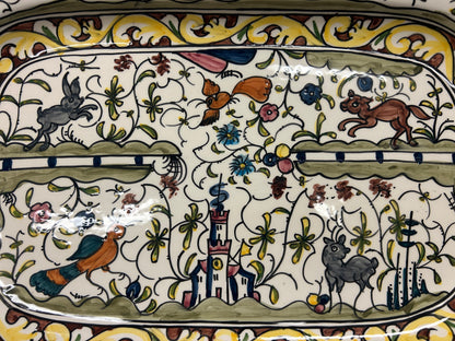 Multicolor Williams Sonoma Provence Platter Portugal, 20"