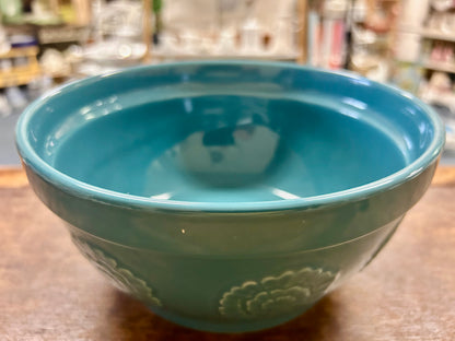Pioneer Woman Teal Bowl 8 1/4", 8 1/4"