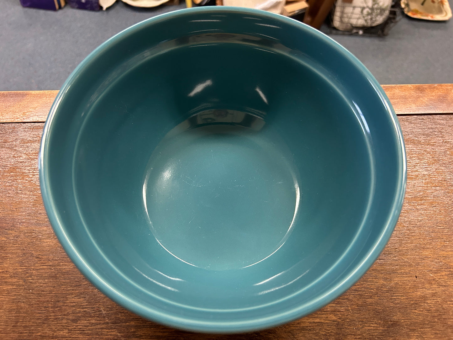 Pioneer Woman Teal Bowl 8 1/4", 8 1/4"