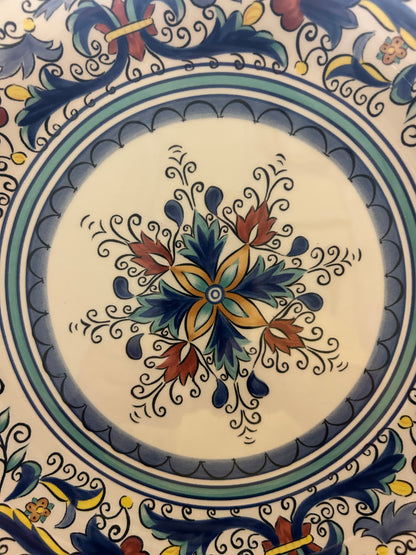 Multicolor Pier 1 San Marino Plate, 11"