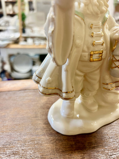 Cream Lenox Grandfather Frost, 7"