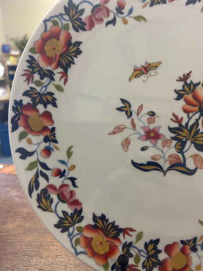 Multicolor Williams Sonoma Fleur Lotus Plate, 10 3/4"