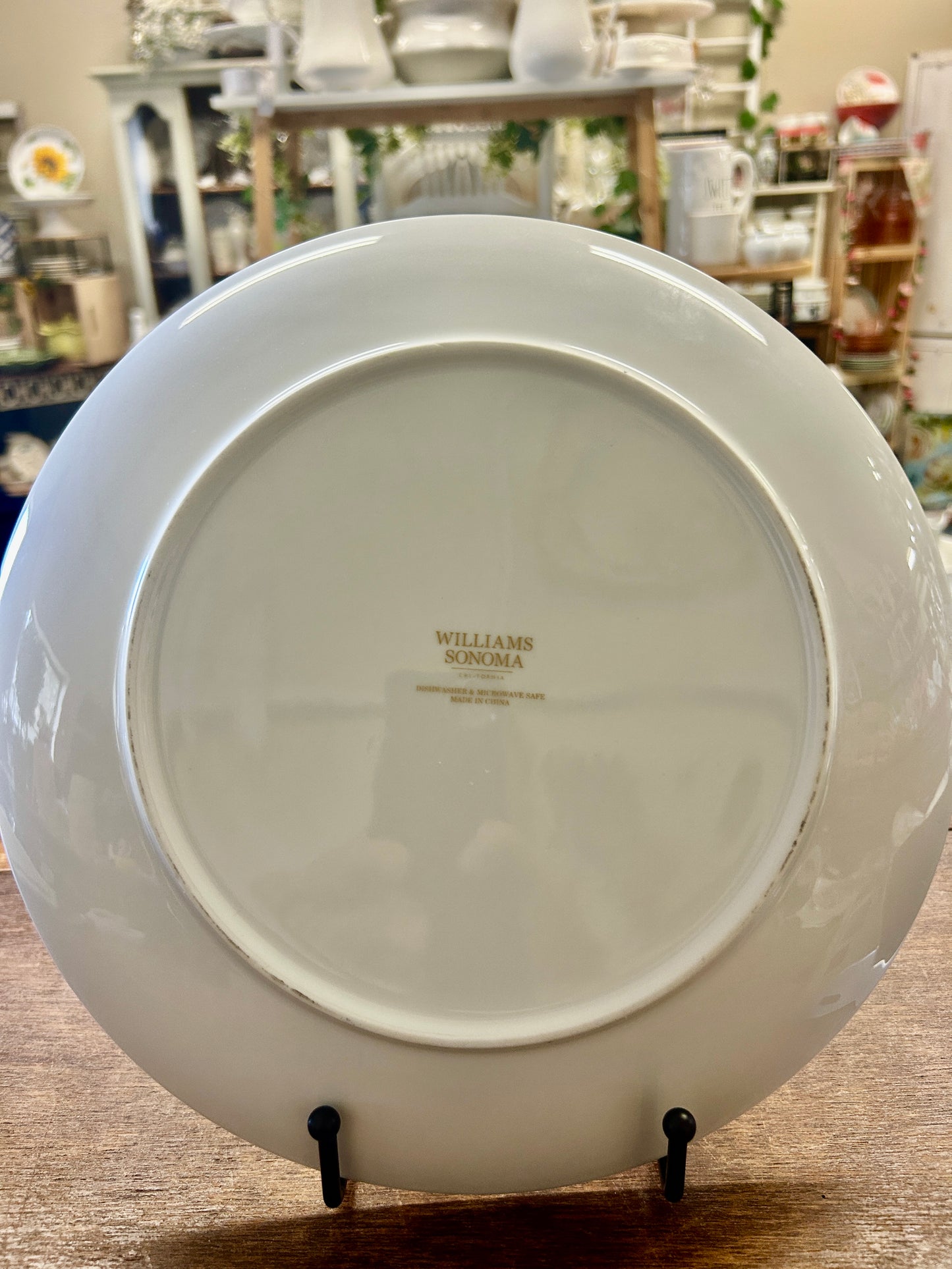 Multicolor Williams Sonoma Fleur Lotus Plate, 10 3/4"